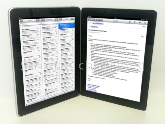 Merging Two iPads Mail Mailboxes And Email