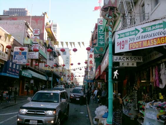San Francisco Streets China Town