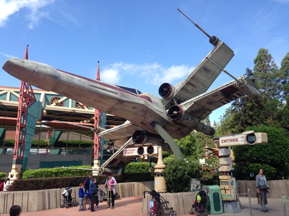 Star Wars - X-wind in Eurodisney